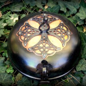 Decorated Hungarian Cooking Dish - Celtic (with copper detail)