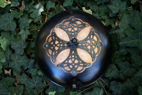 Decorated Hungarian Cooking Dish - Celtic (with copper detail) - Image 2