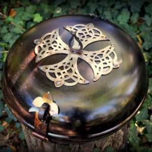 Decorated Hungarian Cooking Dish - Celtic