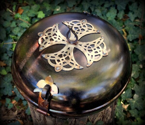 Decorated Hungarian Cooking Dish - Celtic