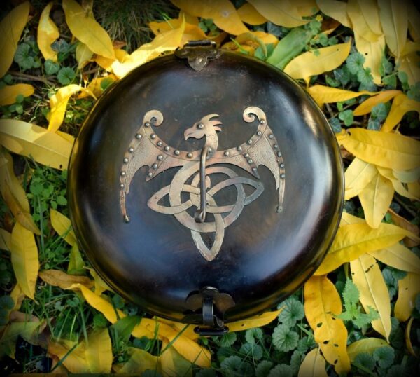 Decorated Hungarian Cooking Dish - Dragon