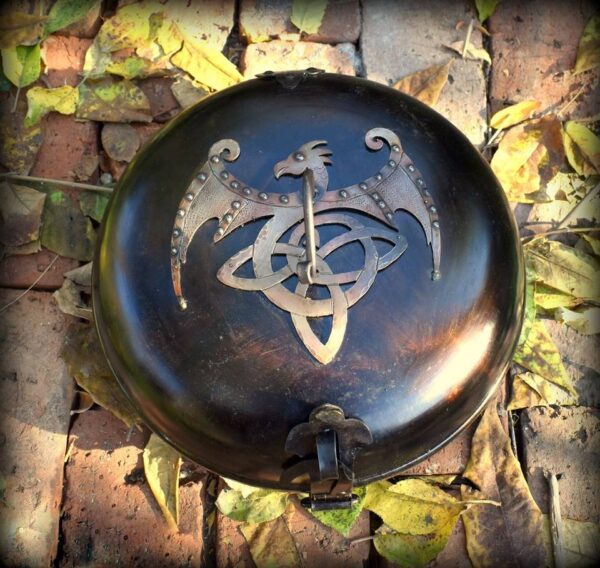 Decorated Hungarian Cooking Dish - Dragon - Image 3