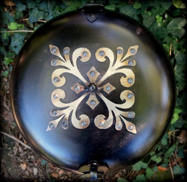 Decorated Hungarian Cooking Dish - Tree of Life - Image 2