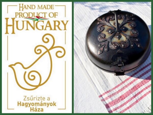 Decorated Hungarian Cooking Dish - Tree of Life - Image 3