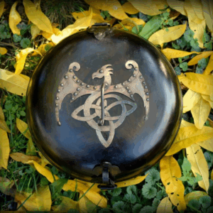 Decorated Hungarian Cooking Dish - Dragon