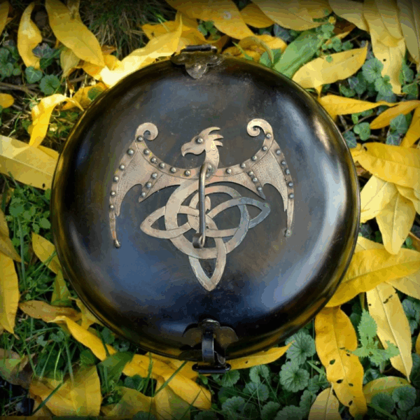Decorated Hungarian Cooking Dish - Dragon